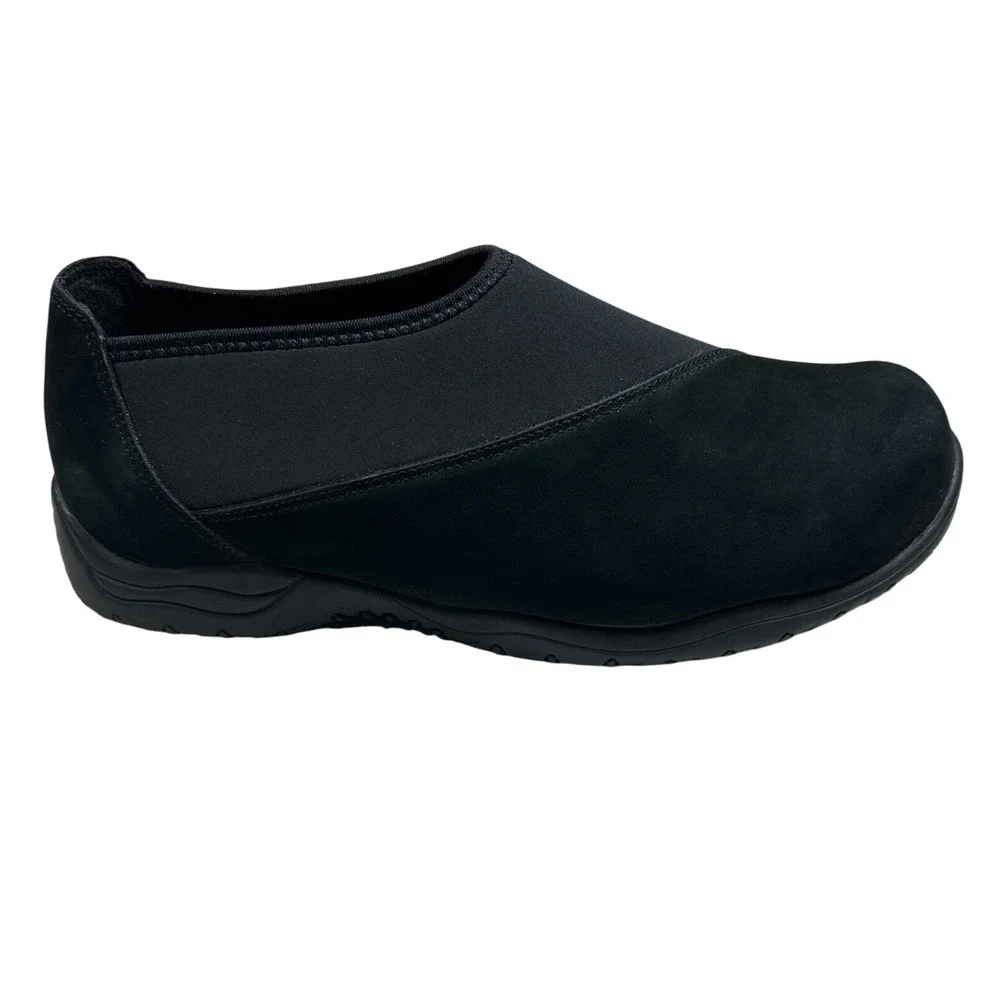 Barefoot Freedom by Drew Amora Black Leather Slip‎ On Shoes 11 WW 13380-99 Mens